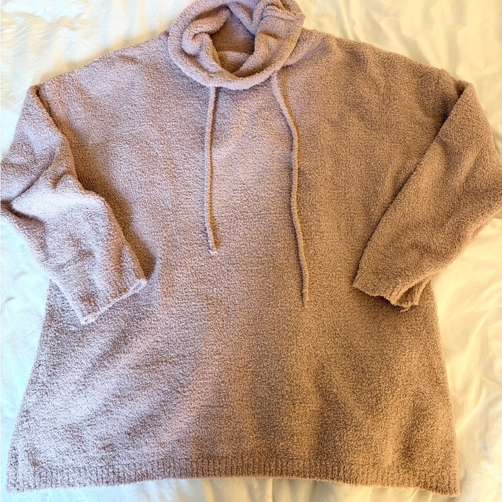 Cozy Women's Sweater in Soft Pink